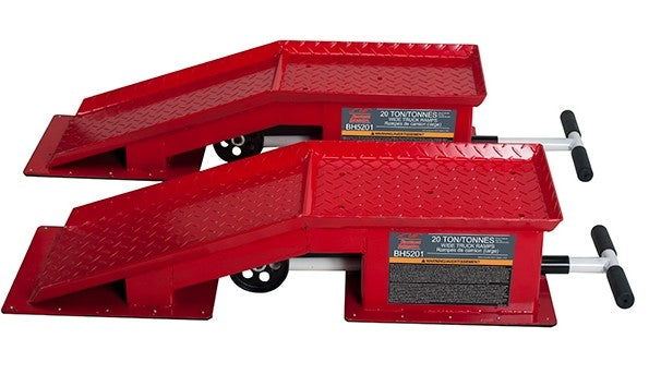 Blackhawk BH5201 20 Ton Heavy Duty Wide Truck Ramps