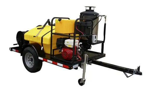 CAM Spray UV3040H-HOT Hot Water Pressure Washer, 13 HP Honda