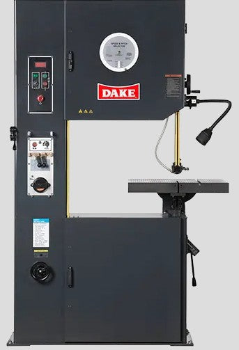 Dake 987032-2 V-26E Power Feed Vertical Bandsaw