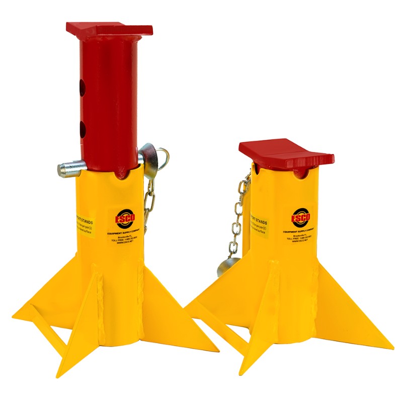 ESCO 10436 Forklift Style Pair of Jack Stands | 13 Ton