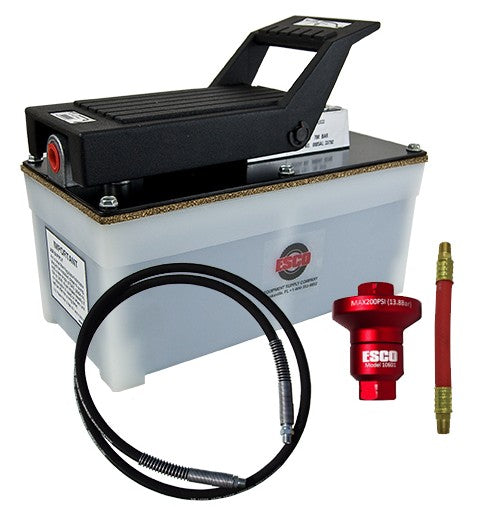 ESCO 10591C Air Hydraulic Pump Kit | 2.5 Qt