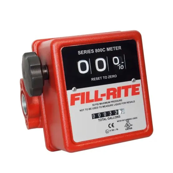 Fill-Rite 807C  3/4" Meter / 5 - 20 GPM, NPT