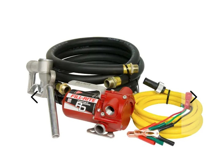 Fill-Rite RD812NH Handheld 12 DC Gas Pump with Hose