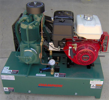 Champion HGR7 - LPK Two Stage Reciprocating Service Truck Air Compressor (Kohler Engine)