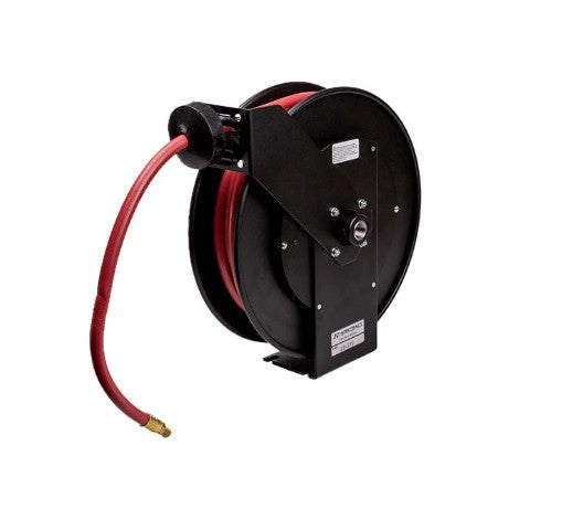 Hosetract LB-200 B Series 1/4" x 50' Industrial  Air/Water Low Pressure Hose Reel - MADE IN USA