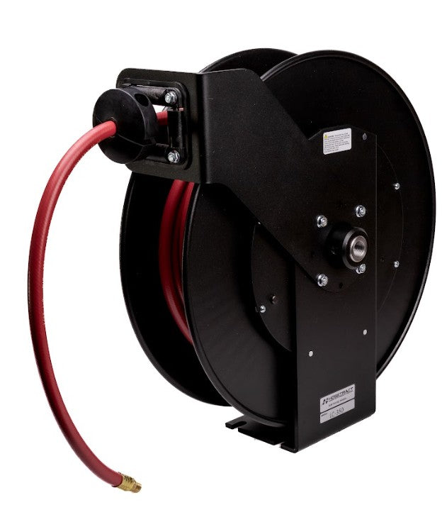 Hosetract LC-350 C Series 3/8" x 50' Low Pressure Air/Water Hose Reel - MADE IN USA