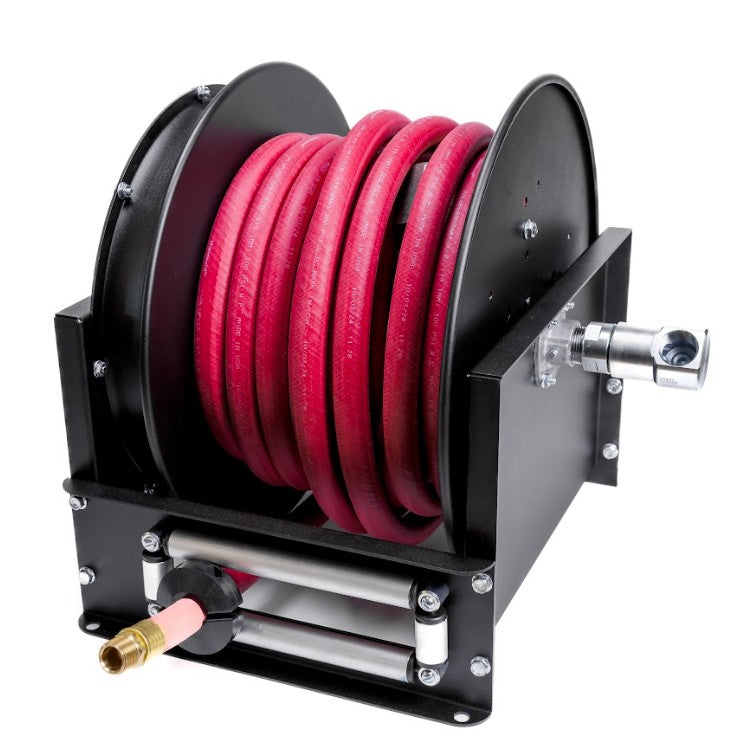 Hosetract LD-750 3/4" x 50' D Series Low Pressure Air/Water Hose Reel - MADE IN USA