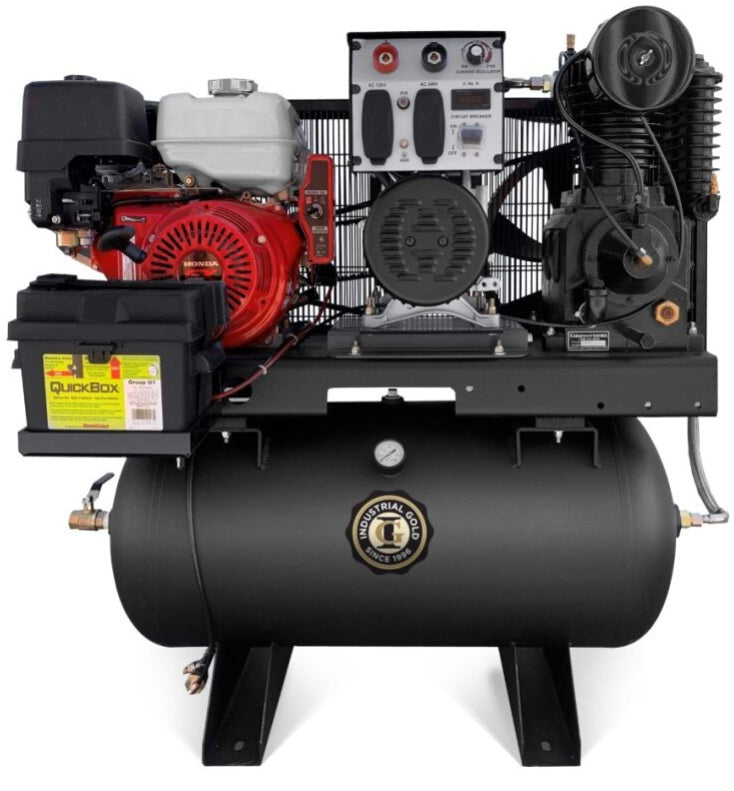 Industrial Gold Platinum Series CI13GEH30-GWD Air Compressor/Generator/Welder Combo Unit