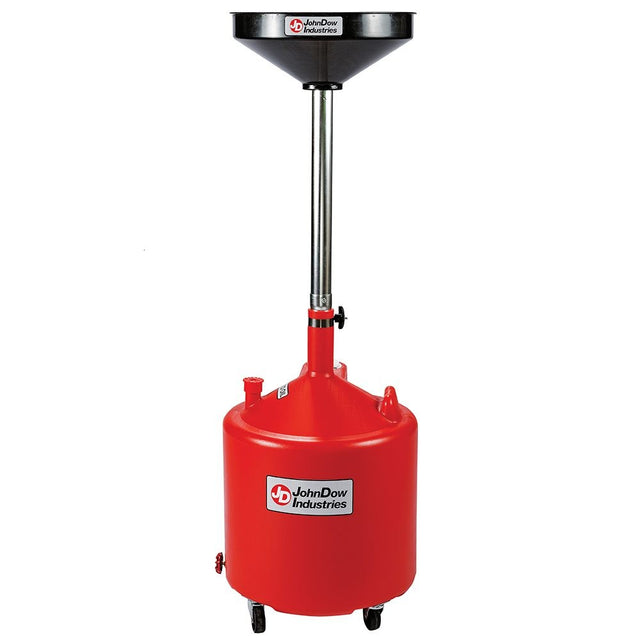 JohnDow JDI-18DCP 18-Gal Poly Portable Oil Drain