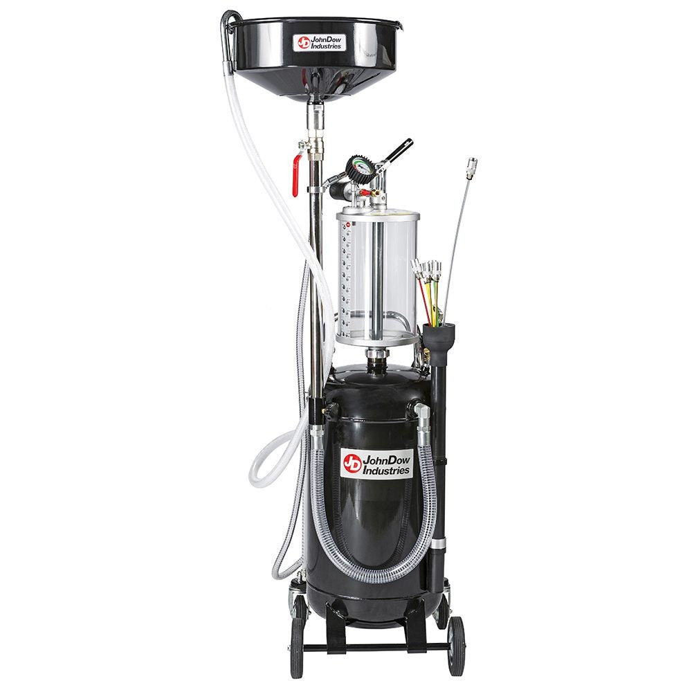 JohnDow JDI-20COMBO-B 20 Gal Drain/Evacuator w/Bowl
