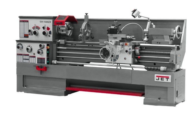 JET 321452 18" Swing, 60" Centers with Newall DP700 DRO and Taper Attachment