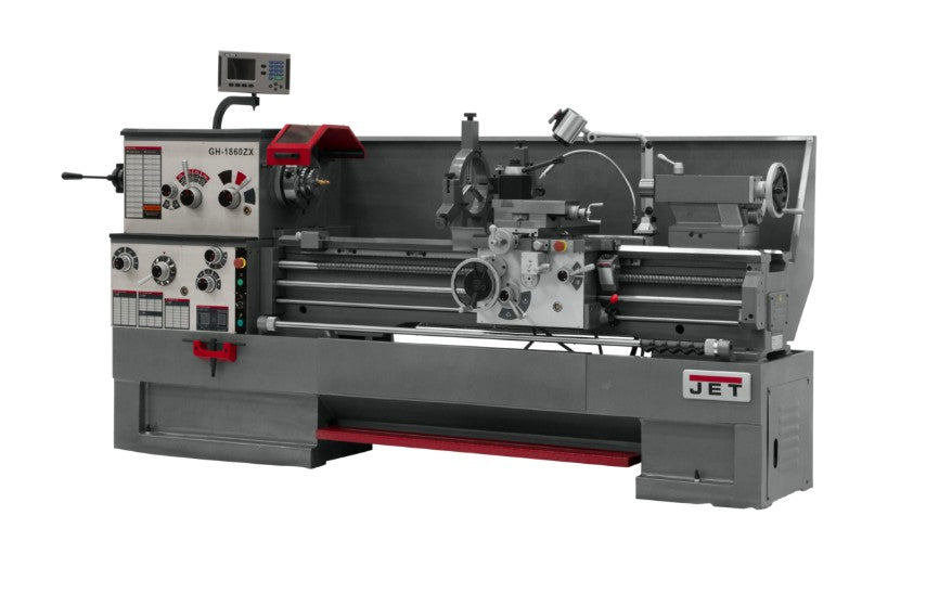 JET 321491 18" Swing, 60" Centers with ACU-RITE 200S DRO and Collet Closer