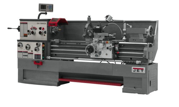 JET 321505 18" Swing, 60" Centers with ACU-RITE 200S DRO, Collet Closer and Taper Attachment