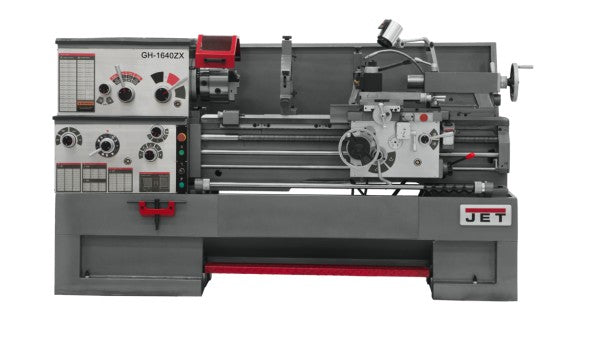 JET 321930 GH1640ZX 16" Swing, 40" Centers Spindle Bore Engine Lathe