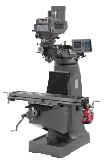 JET 690179 JTM-4VS-1 Mill, 1PH,  ACU-RITE 200S DRO and X-Axis Powerfeed