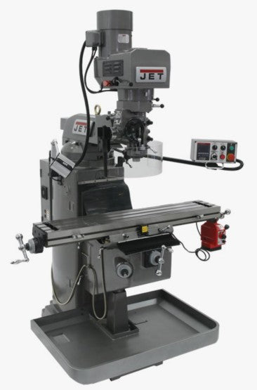 JET 690619 JTM-1050EVS2 Mill With ACU-RITE 200S DRO X-Axis Powerfeed