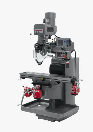 JET 690623 JTM-1050EVS2 Mill With ACU-RITE 200S DRO and X, Y and Z Powerfeed