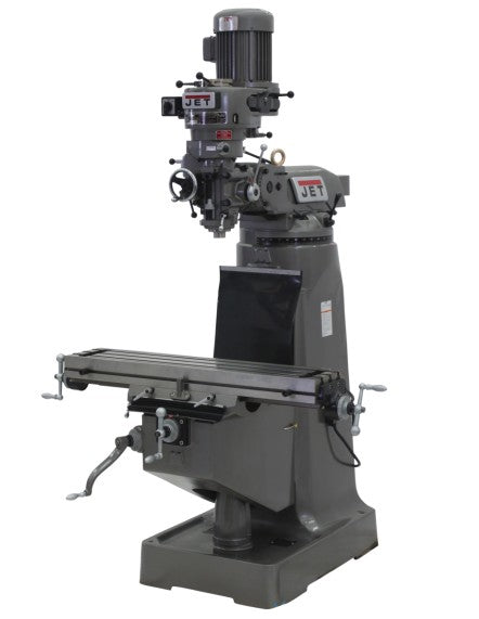 JET 692187 JTM-1 Mill, 230V 3Ph, Newall DP500 DRO