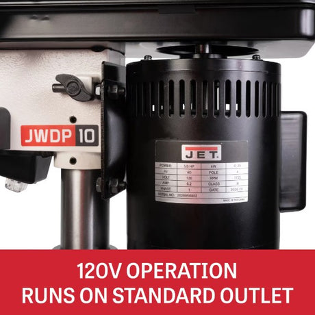 Jet JWDP-10 10" Benchtop Drill Press