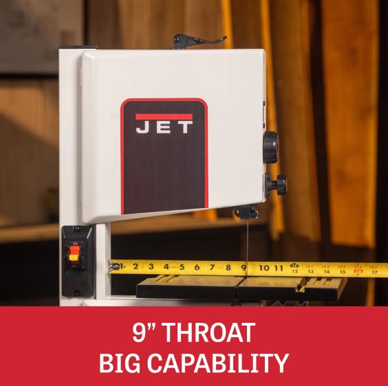 Jet JWBS-9 9" Benchtop Bandsaw