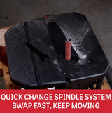 Jet JWOES-4 Oscillating Edge/Spindle Benchtop Sander