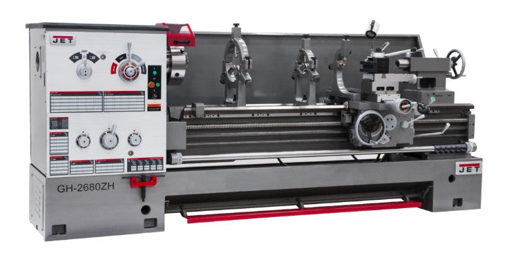 JET 321863 GH-2680ZH, 4-1/8" Bore Lathe with ACU-RITE 200S DRO