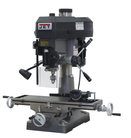 JET 350119 JMD-18 Drill Press with A-Axis Powerfeed, 2HP, 115V