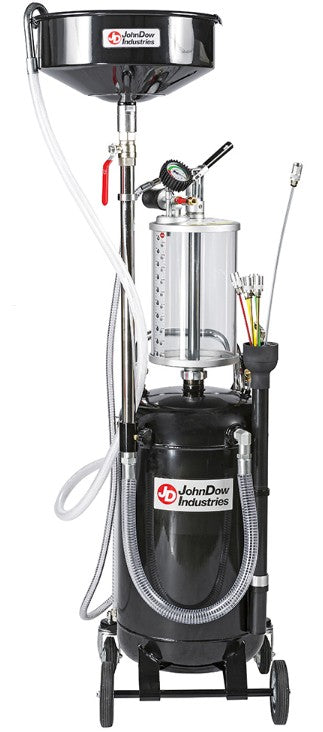 JohnDow JDI-20COMBO-B 20-Gal Drain/Evacuator w/Bowl