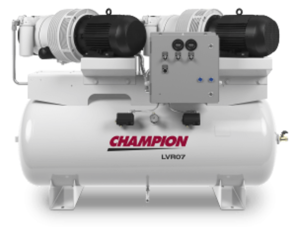 Champion LVR07PDRHS - 12 10 HP 120 Gal Horizontal Tank | Duplex