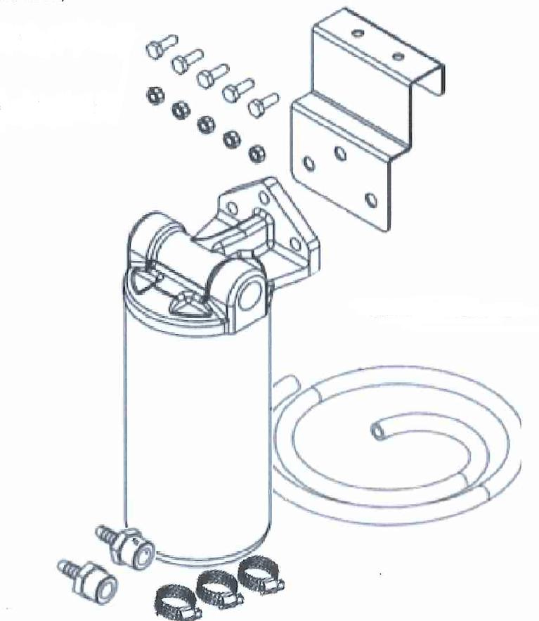 Fountain Industries MLF4800 - 5 Filter Kit