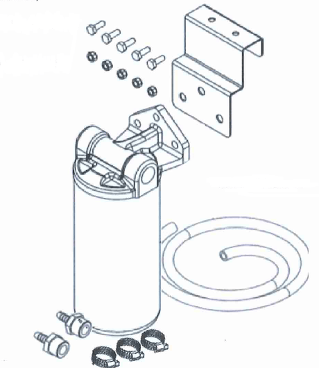 Fountain Industries MLF4800 - 5 Filter Kit