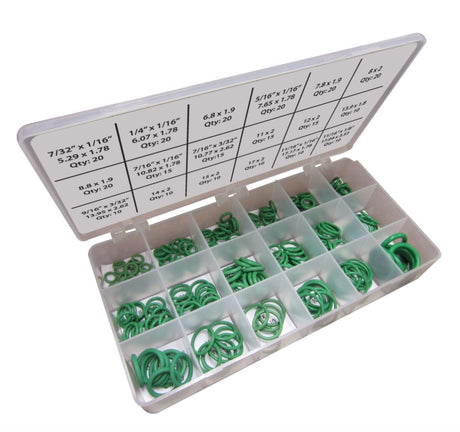 Mastercool 91339 Automotive R12 &amp; R134a O-Ring Assortment