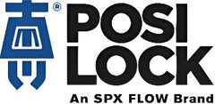 Logo for Posi-Lock, which provides powerful manual & hydraulic pullers 
