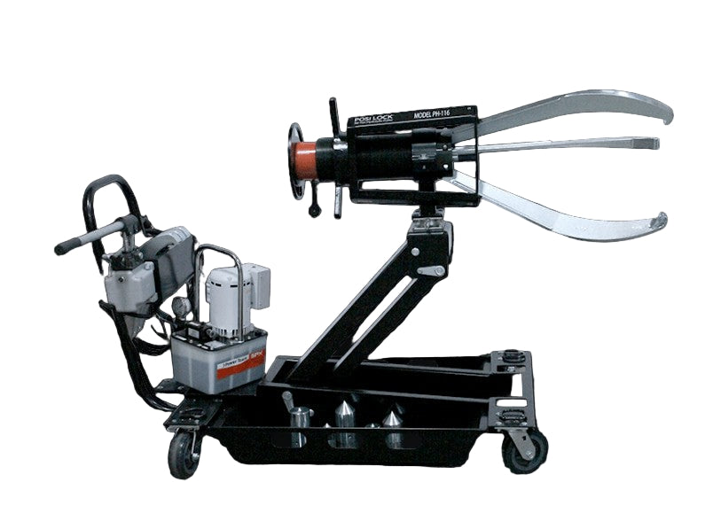 Posi Lock PTPH-50T 50-Ton Hydraulic Puller Set with Cart