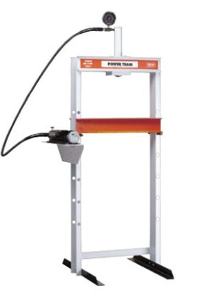 Power Team SPM1010 10-ton Single-Acting H-Frame Bench Press