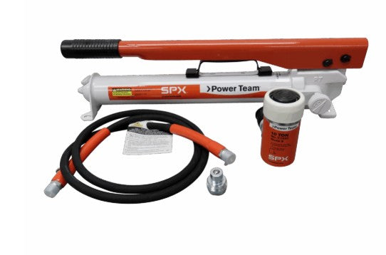 Power Team RPS102 C Series 10 ton Cylinder & Pump Set 2.13” Stroke