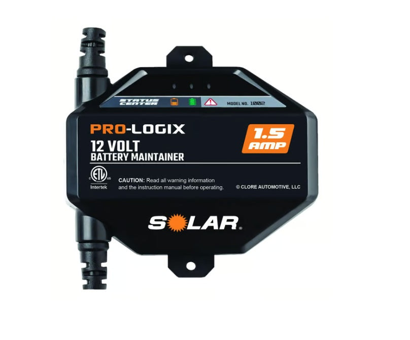 Solar 1002 1.5 Amp 12 Volt Automatic Underhood Charger