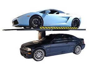 Tuxedo SP-6K-SS 6,000 LB Single-Post Parking/Storage Lift