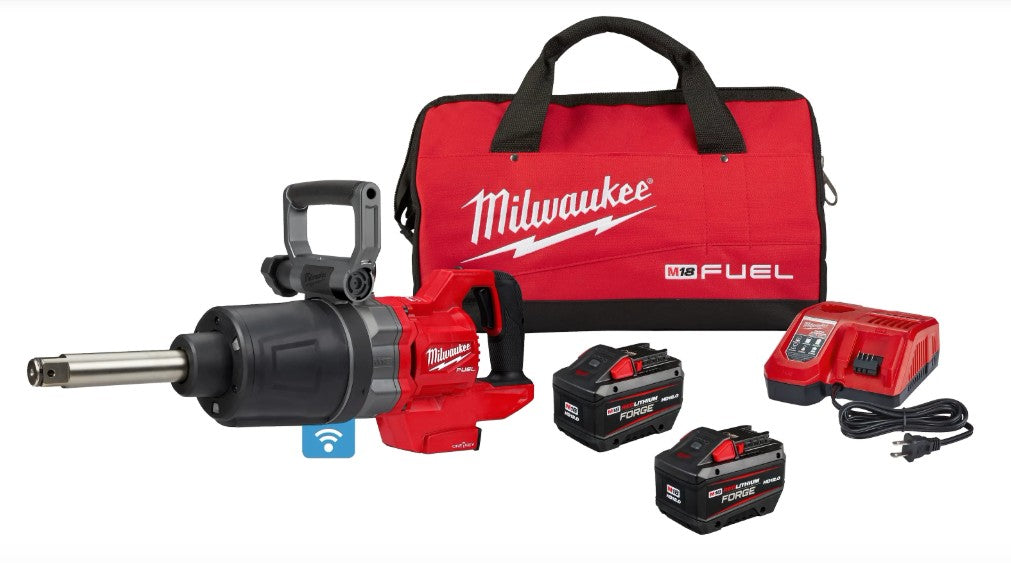Milkwaukee MWK-2869-22HD M18 FUEL 1" D-Handle Ext. Anvil High Torque Impact Wrench w/ONE-KEY Kit