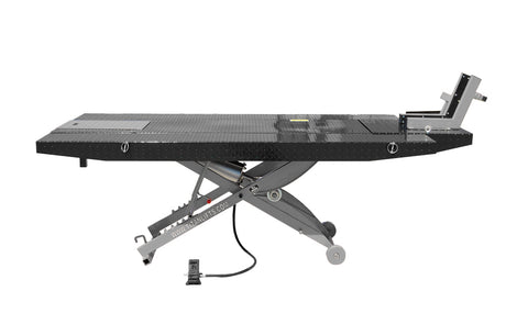 Titan SDML-1000D-BG-XLT 1000 lb. Air Operated Motorcycle Lift With Vise & Side Extensions Package