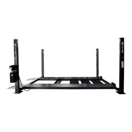 Titan Master Series SDPL-9KMS 9,000lb 4-Post Lift side view