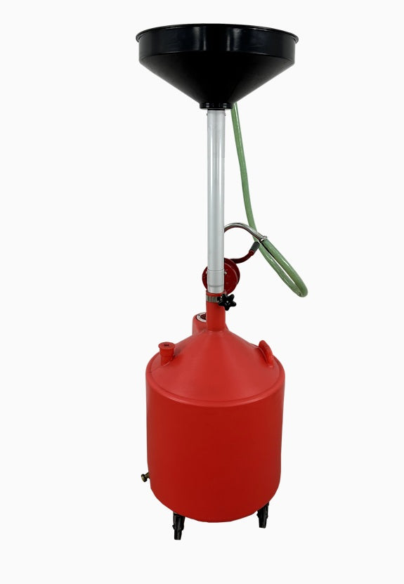 Tuxedo 18G-Drain 18 Gallon Portable Oil Drain With Pump and Drain Valve
