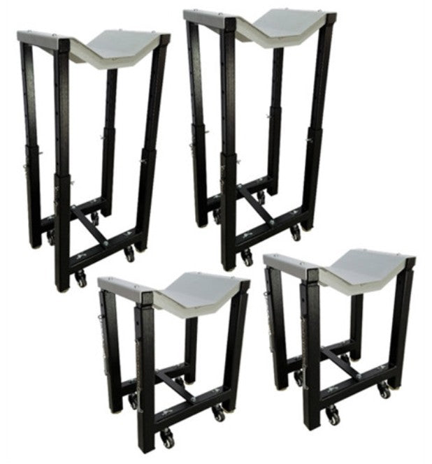 Tuxedo Ideal WHLSTDKIT-UF2500EH-X-BLK Wheel Stand Kit, Black