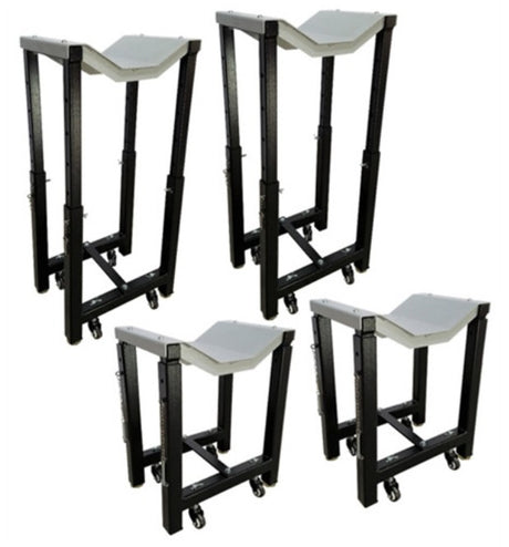 Tuxedo Ideal WHLSTDKIT-UF2500EH-X-BLK Wheel Stand Kit, Black
