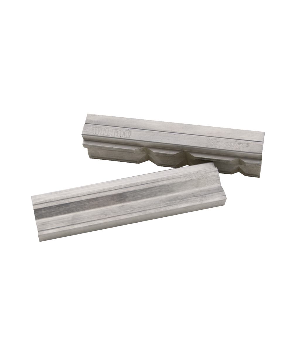 Wilton P-4 Magnefix Prism Jaw Caps with 4" Jaw Opening, Pair