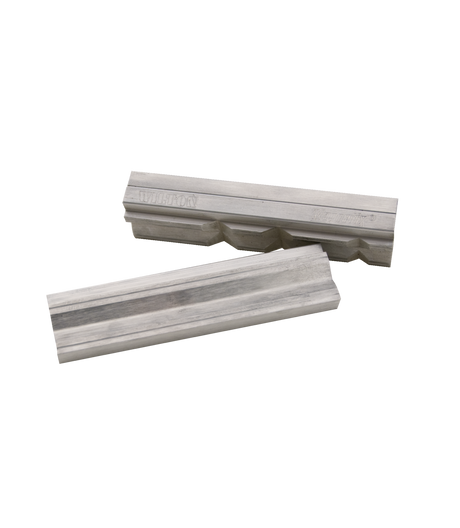 Wilton P-5.5 Magnefix Prism Jaw Caps with 5½" Jaw Opening, Pair