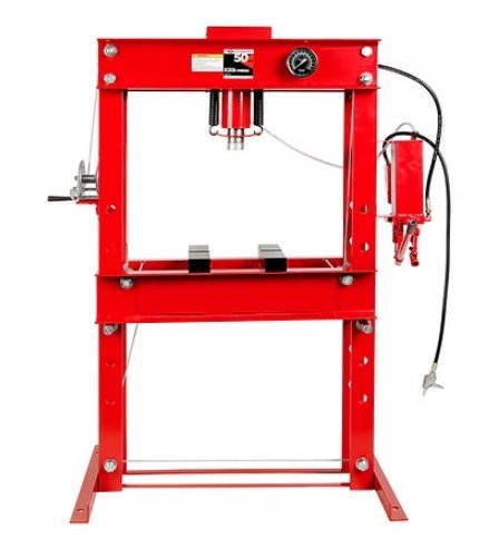 AFF 837 50 Ton Shop Press with 7" Stroke