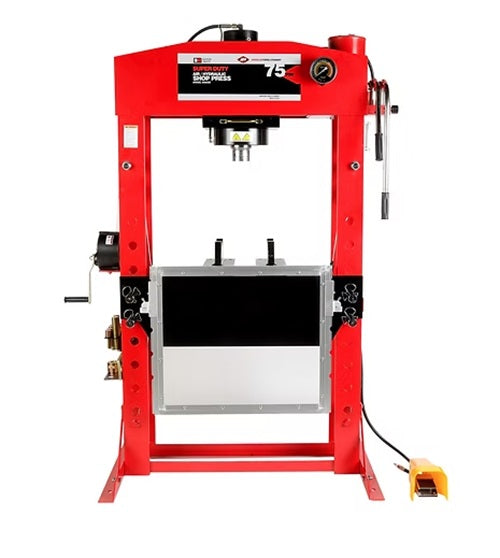 AFF 856ASD 75 Ton Super Duty Shop Press