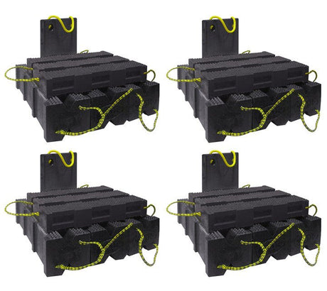 AME 15252 Super Stacker Cribbing Blocks Kit | Set of 4