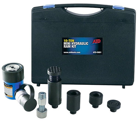 ATD 5801 10 TON MINI HYDRAULIC RAM KIT